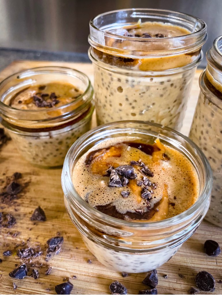 Coffee overnight oats