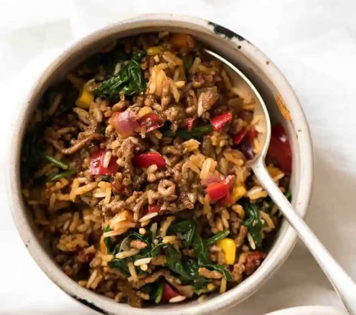 Beefy Rice Bowl