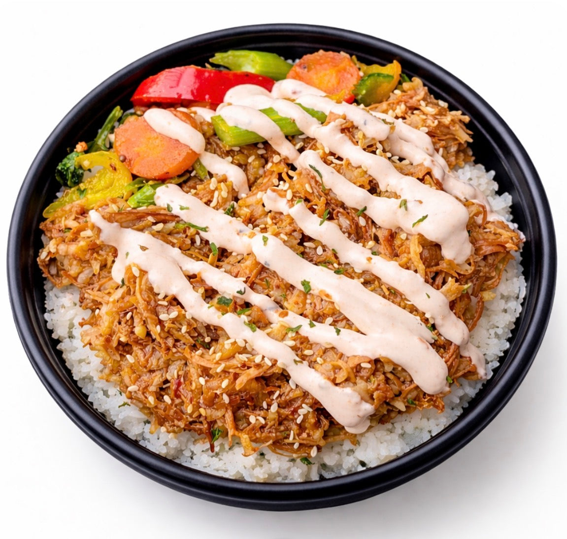 Honey Teriyaki Chicken and Rice Bowl