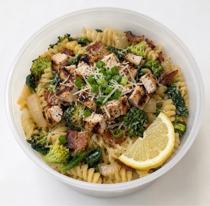 Power Protein Chicken Carbonara