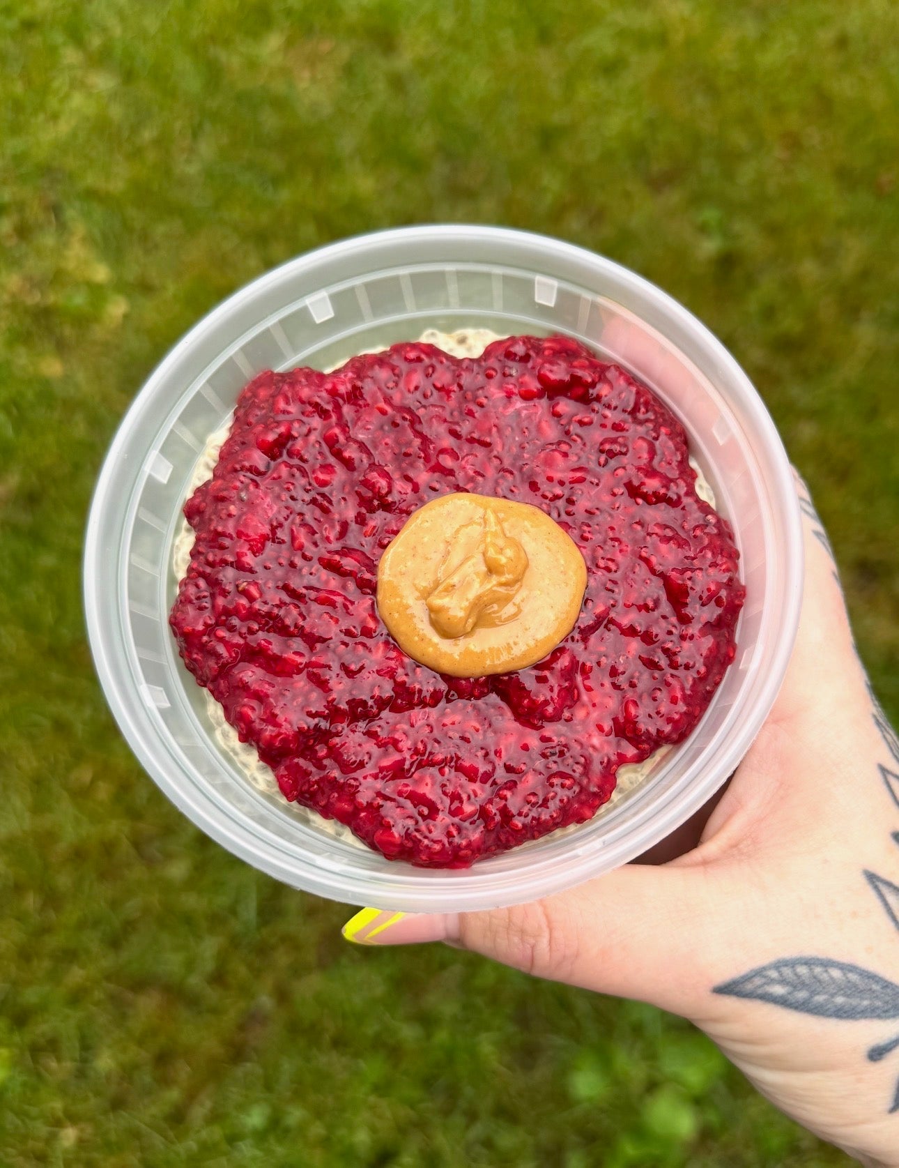 PB&J Chia Pudding