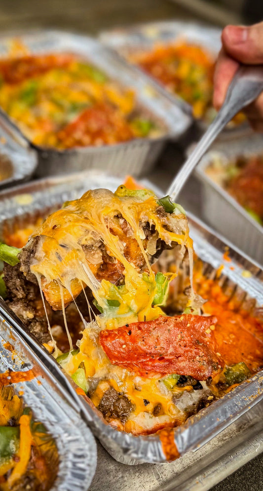 High Protein Pizza Bowl