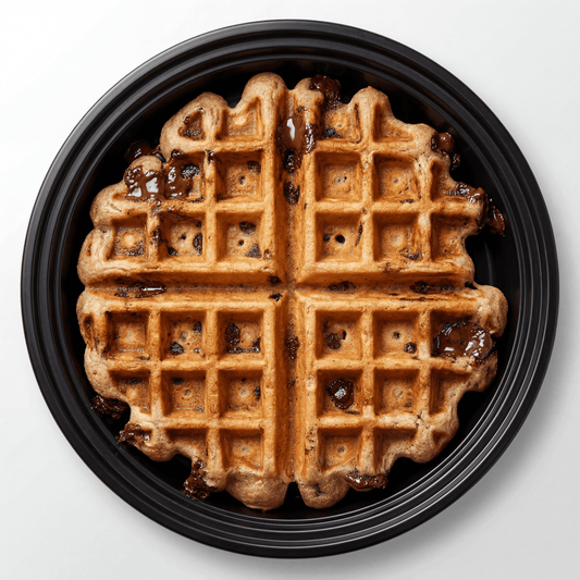 Chocolate Chip banana Protein Waffles