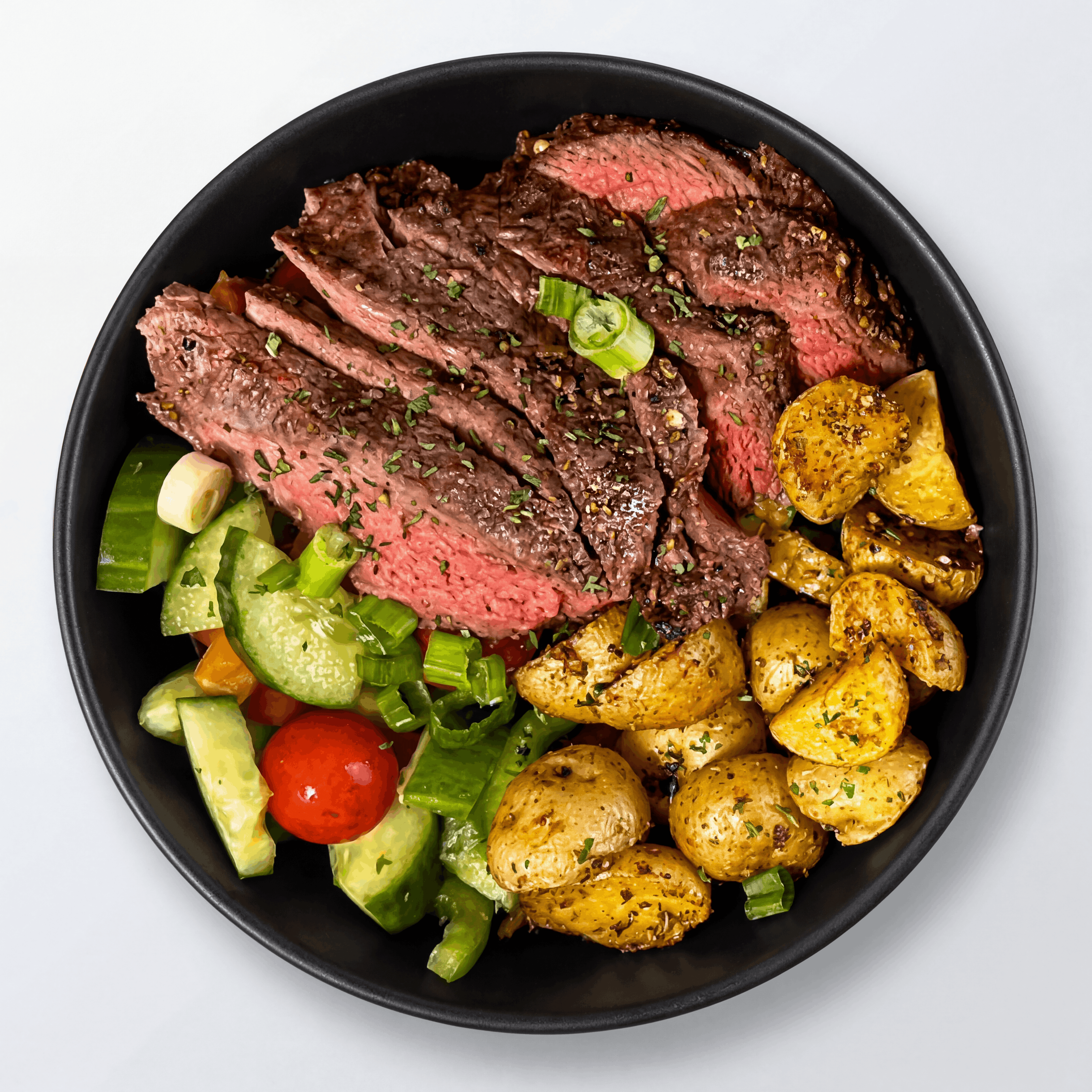 Grilled Steak and seasonal veg