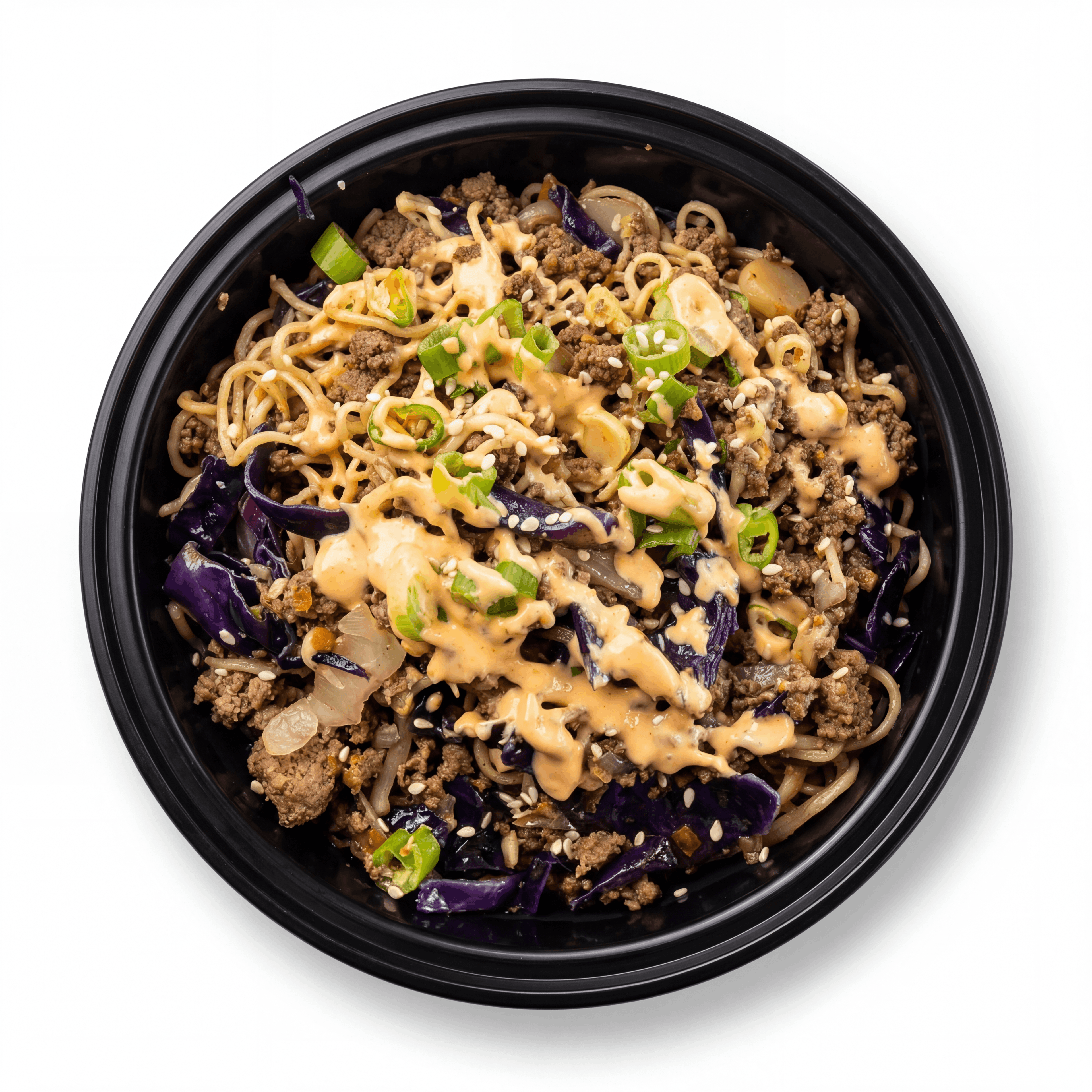 Egg roll in a bowl